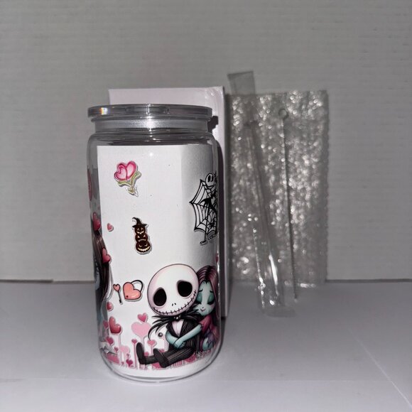 Halloween Love Dolls 16 Oz Plastic Cup, With Love hearts - Picture 4 of 11